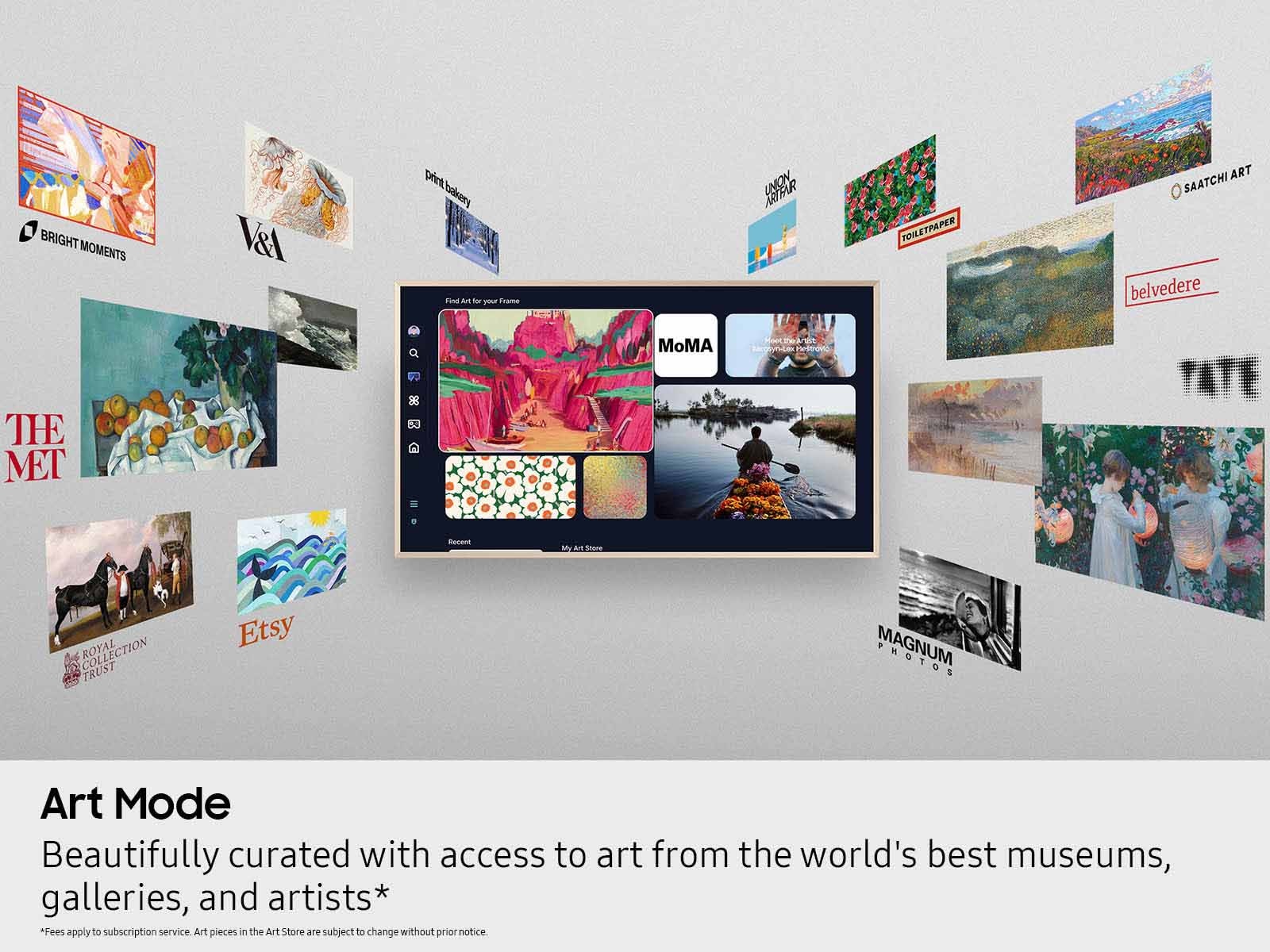 Samsung The Frame Neo QLED 4K TV LS03FA with Art Mode Technology